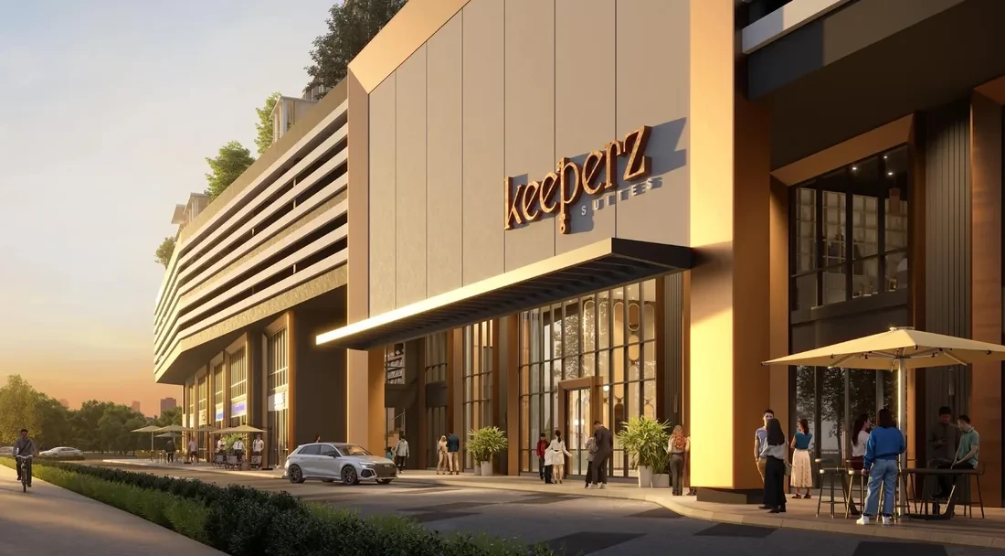 Artist's impression from Keeperz Suites